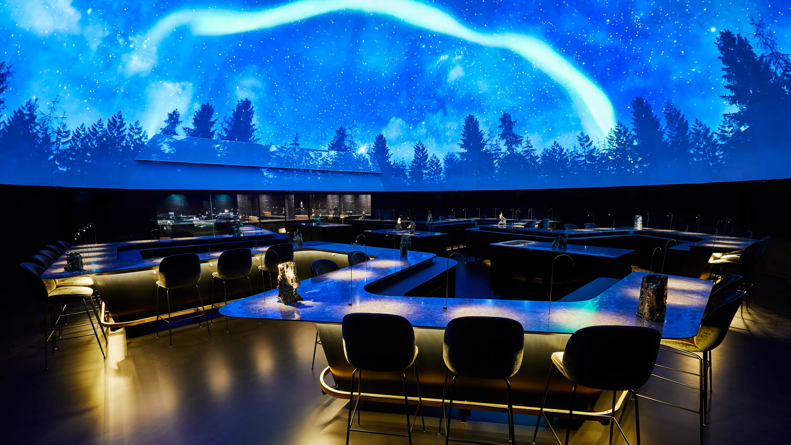 Luxurious Restaurant Interiors - The Alchemist - Nolita Harbour