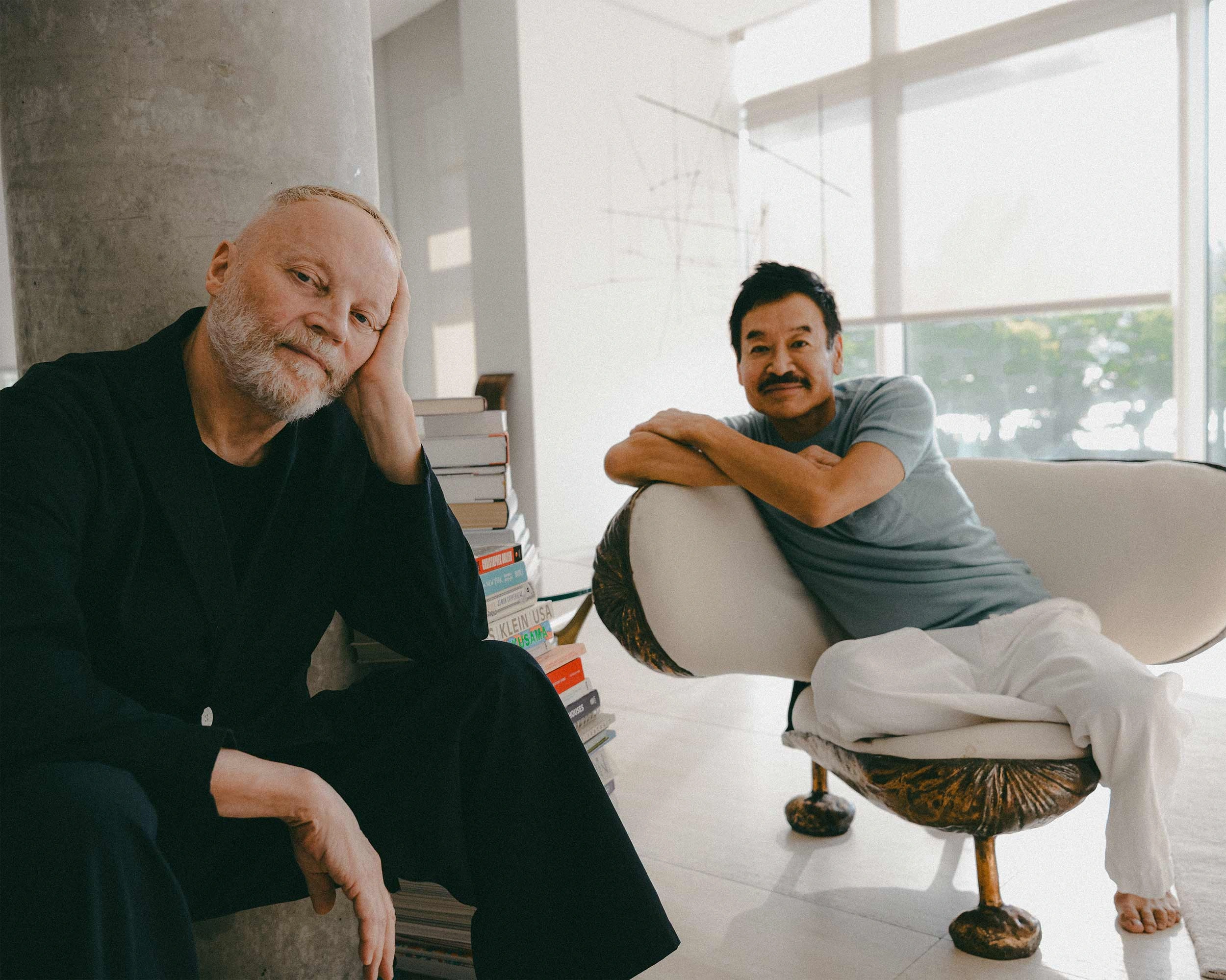 Luxury interiors by Yabu Pushelberg showcasing layered seating design—from intimate lounge clusters and sculptural living room arrangements to refined hospitality spaces—highlighting contemporary seating layouts, rich material contrasts, and sophisticated luxury living room seating compositions.